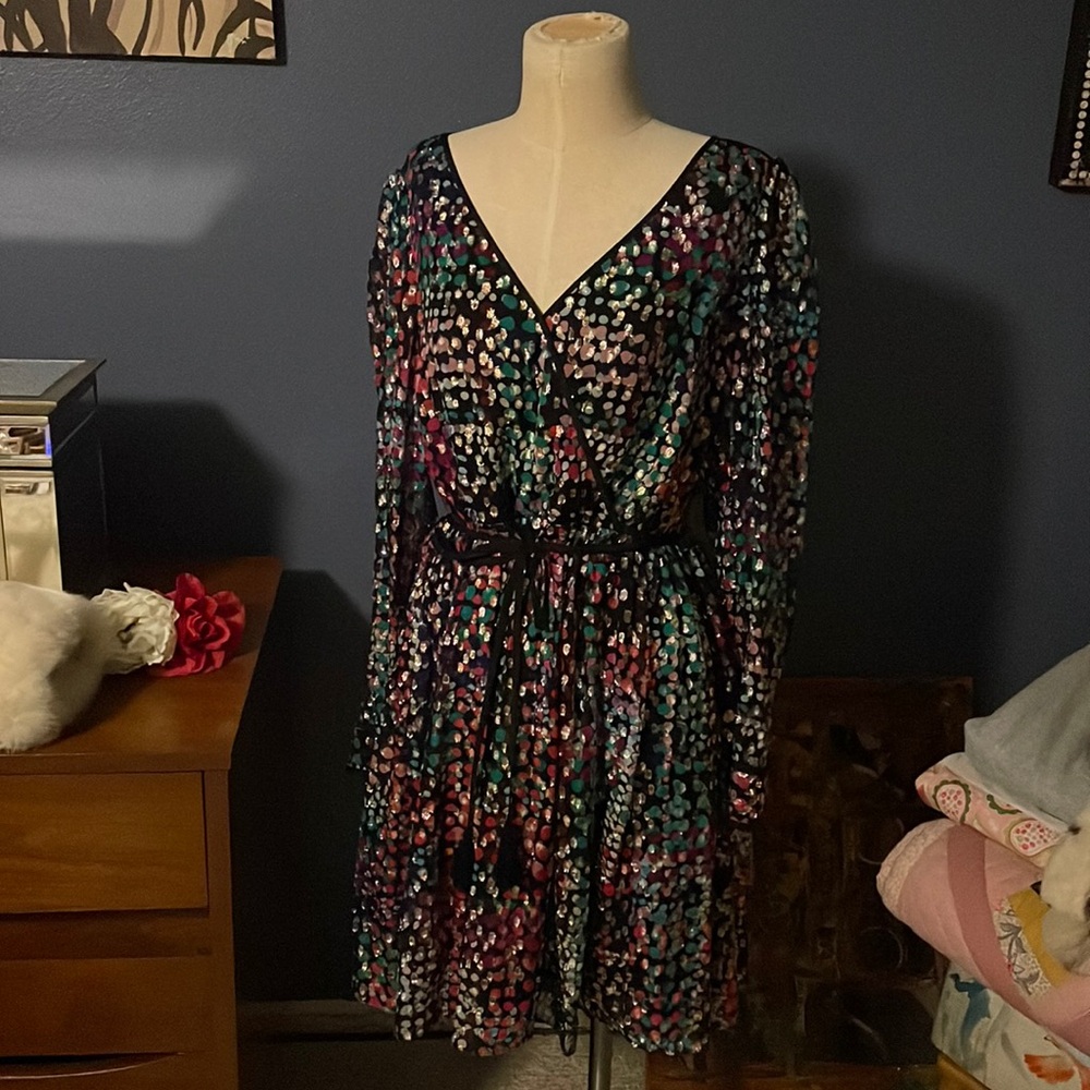 Colorful and Shiny KATE SPADE Party Dress!